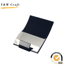 High Quality Metal and Leather Name Card Holder for Business